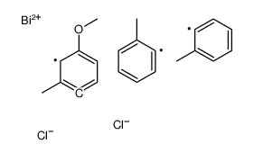 dichloro-(4-methoxy-2-methylphenyl)-bis(2-methylphenyl)bismuth Structure