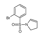 1-(2-bromophenyl)sulfonyl-2,3-dihydropyrrole结构式