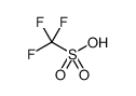 Methanesulfonic acid, 1,1,1-trifluoro Structure