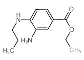 Ethyl 3-amino-4-(propylamino)benzoate structure