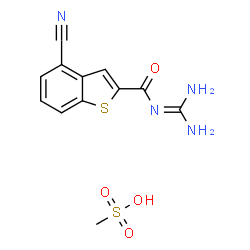 Na+/H+ Exchanger Isoform-1 抑制剂结构式
