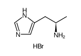 (R)-(-)-α-Methylhistamine dihydrobromide structure