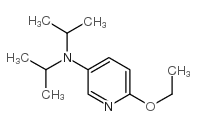 2-乙氧基-5-(N,N-二异丙基)氨基砒啶结构式