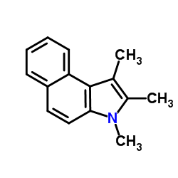 1,2,3-Trimethyl-3H-benzo[e]indole picture