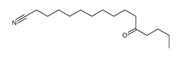 12-oxohexadecanenitrile结构式