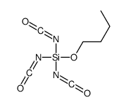 butoxy(triisocyanato)silane Structure