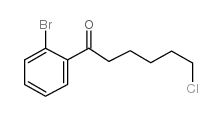 1-(2-BROMOPHENYL)-6-CHLORO-1-OXOHEXANE结构式