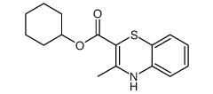 cyclohexyl 3-methyl-4H-1,4-benzothiazine-2-carboxylate Structure