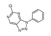 5-chloro-3-phenyltriazolo[4,5-d]pyrimidine Structure