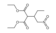 (1-nitromethyl-propyl)-malonic acid diethyl ester结构式
