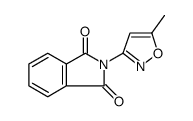1H-Isoindole-1,3(2H)-dione, 2-(5-methyl-3-isoxazolyl)结构式