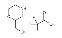 2-Morpholinylmethanol trifluoroacetate (1:1) Structure