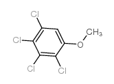 2,3,4,5-四氯苯甲醚结构式