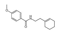 N-[2-(1-cyclohexen-1-yl)ethyl]-4-methoxybenzamide Structure