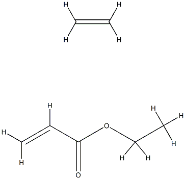 Poly(ethylene-ethyl acrylate)结构式