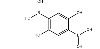 2,5-二羟基-1,4-苯二硼酸(含有数量不等的酸酐)结构式