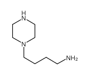 1-哌嗪丁胺结构式