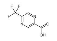 5-(三氟甲基)吡嗪-2-羧酸结构式