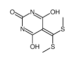 5-[bis(methylsulfanyl)methylidene]-1,3-diazinane-2,4,6-trione结构式