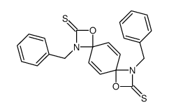 1,8-dibenzyl-3,10-dioxa-1,8-diazadispiro[3.2.37.24]dodeca-5,11-diene-2,9-dithione Structure