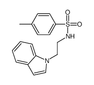 N-(2-indol-1-ylethyl)-4-methylbenzenesulfonamide结构式