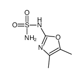 (9CI)-(4,5-二甲基-2-噁唑)-磺酰胺结构式
