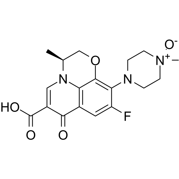 Levofloxacin N-oxide structure