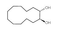 (S,s)-(+)-1,2-环十二烷二醇结构式