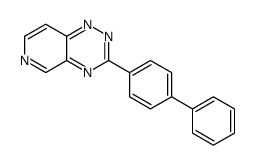 3-(4-phenylphenyl)pyrido[3,4-e][1,2,4]triazine Structure