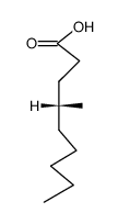 (R)-4-methylnonanoic Acid Structure