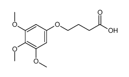 4-(3,4,5-trimethoxyphenoxy)butanoic acid Structure