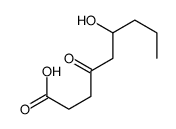 6-hydroxy-4-oxononanoic acid结构式
