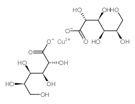 葡萄糖酸铜(II)结构式