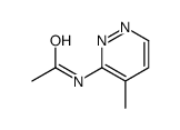 3-乙酰氨基-4-甲基哒嗪结构式