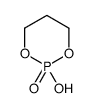 2-Hydroxy-1,3,2-dioxaphosphorinane 2-oxide结构式