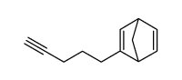 2-(pent-4-yn-1-yl)bicyclo[2.2.1]hepta-2,5-diene结构式