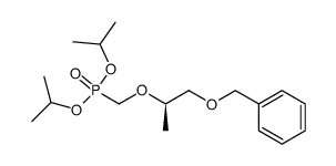 (S)-1-O-benzyl-2-O-<(diisopropylphosphono)methyl>-1,2-propanediol Structure