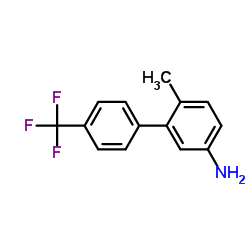 4-Methyl-3-[4-(trifluoromethyl)phenyl]aniline Structure