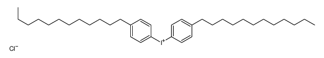 bis(4-dodecylphenyl)iodanium,chloride Structure