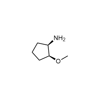 cis-2-Methoxycyclopentanamine Structure
