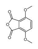 3,6-Dimethoxyphthalic anhydride structure