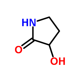 3-hydroxypyrrolidin-2-one Structure