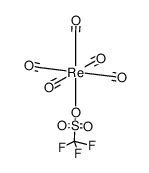 [rhenium(I)(pentacarbonyl)(trifluoromethanesulfonate)] Structure