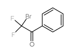 2-溴-2,2-二氟-1-苯乙酮结构式
