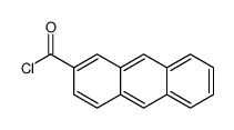 anthracene-2-carbonyl chloride结构式