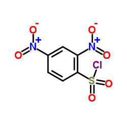 2,4-Dinitrobenzenesulfonyl chloride Structure