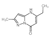 5-Ethyl-2-methyl-4H-pyrazolo[1,5-a]pyrimidin-7-one Structure