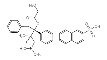 萘磺酸右丙氧芬结构式