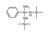 [amino-bis(trimethylsilylamino)silyl]benzene Structure