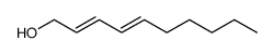 反式,反式-2,4-癸二烯-1-醇结构式